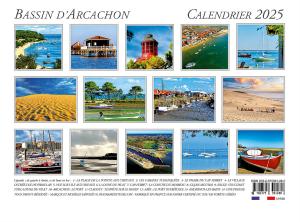 CALENDRIER BASSIN D'ARCACHON 2025 COUV 13