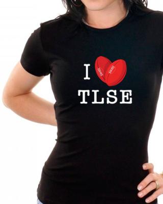 T-SHIRT FEMME I LOVE TLSE