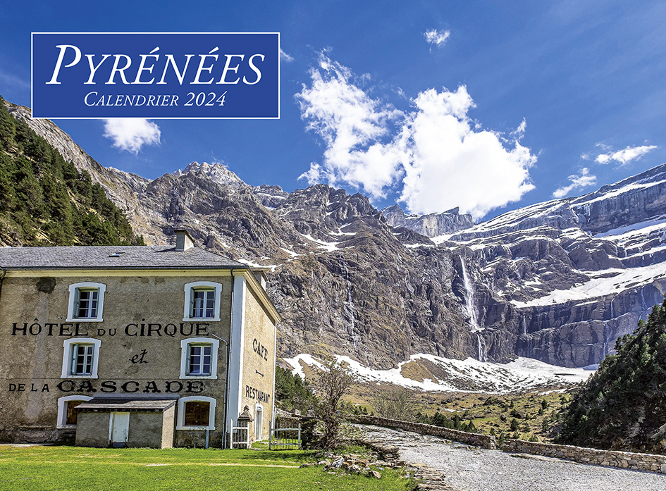 CALENDRIER MURAL PYR N ES 2024 GAVARNIE   Calendrier Mural Pyrenees 2024 Montagne Sommet 2 Zoom 